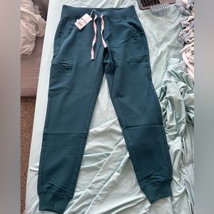 Figs carribean blue Zamora jogger scrubs